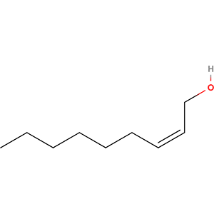 Structure formular image of cis-2-Nonen-1-OL