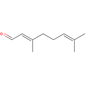 Structure formular image of Citral