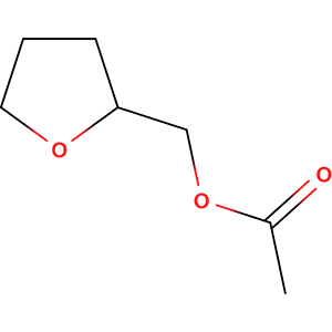 Structure formular image of Tetrahydrofurfuryl Acetate