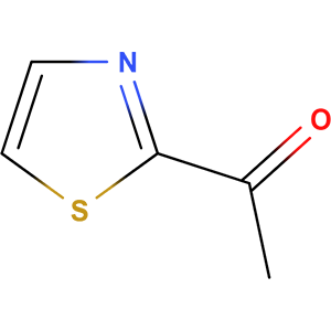 2-Acetyl Thiazole structural formular image Structure formular image of 2-Acetyl Thiazole