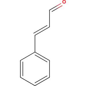 Cinnamal structural formular image Structure formular image of Cinnamal