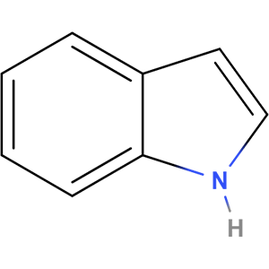 Indole structural formular image Structure formular image of Indole