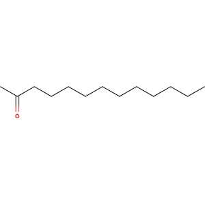 Methyl Undecyl Ketone structural formular image Structure formular image of Methyl Undecyl Ketone