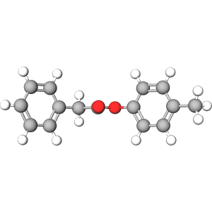 p-Cresyl phenyl acetate Fragrance Ingredient - Structural Model