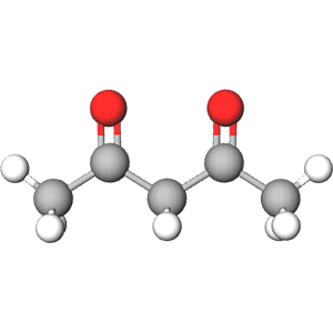 Pentanedione Fragrance Ingredient - Structural Model