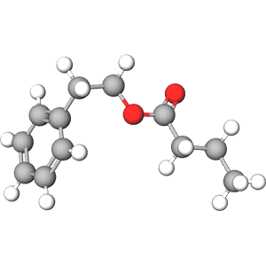 Phenethyl Butyrate Fragrance Ingredient - Structural Model