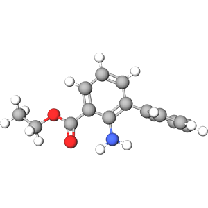 Phenyl Ethyl Anthranilate Fragrance Ingredient - Structural Model