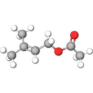 Prenyl Acetate Fragrance Ingredient - Structural Model