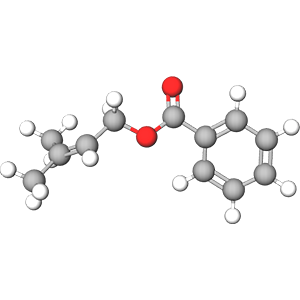 Prenyl Benzoate Fragrance Ingredient - Structural Model