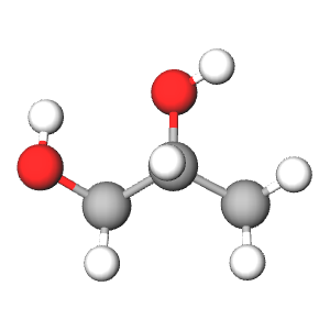 Propylene Glycol Fragrance Ingredient - Structural Model