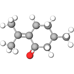 Pulegone Fragrance Ingredient - Structural Model